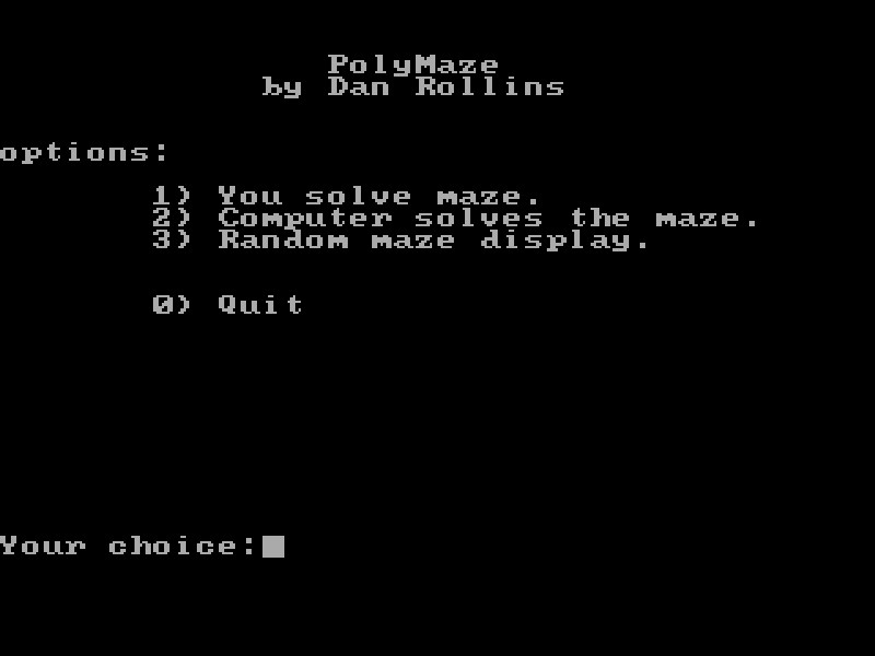 PolyMaze