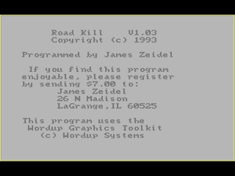Road Kill