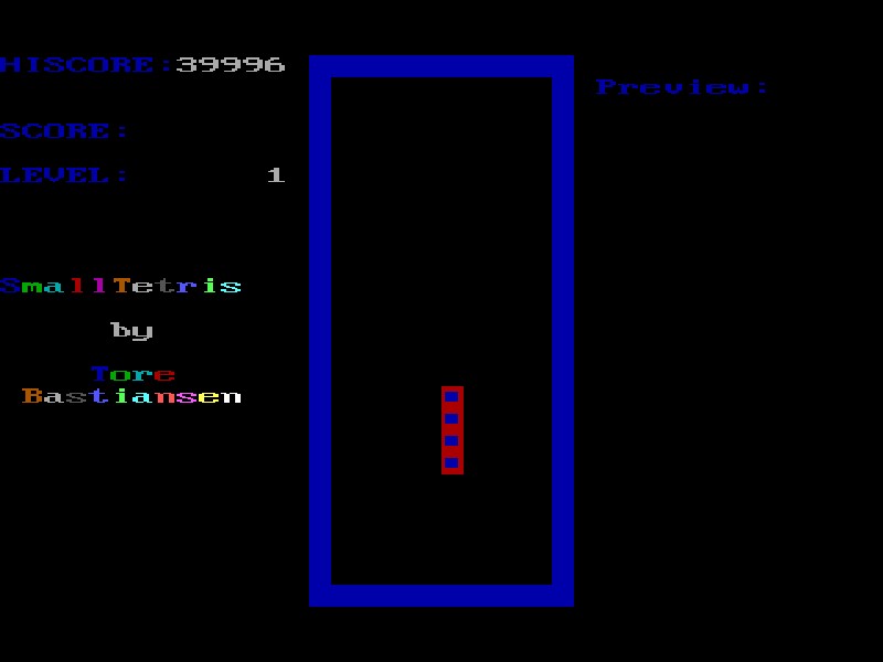 SmallTetris